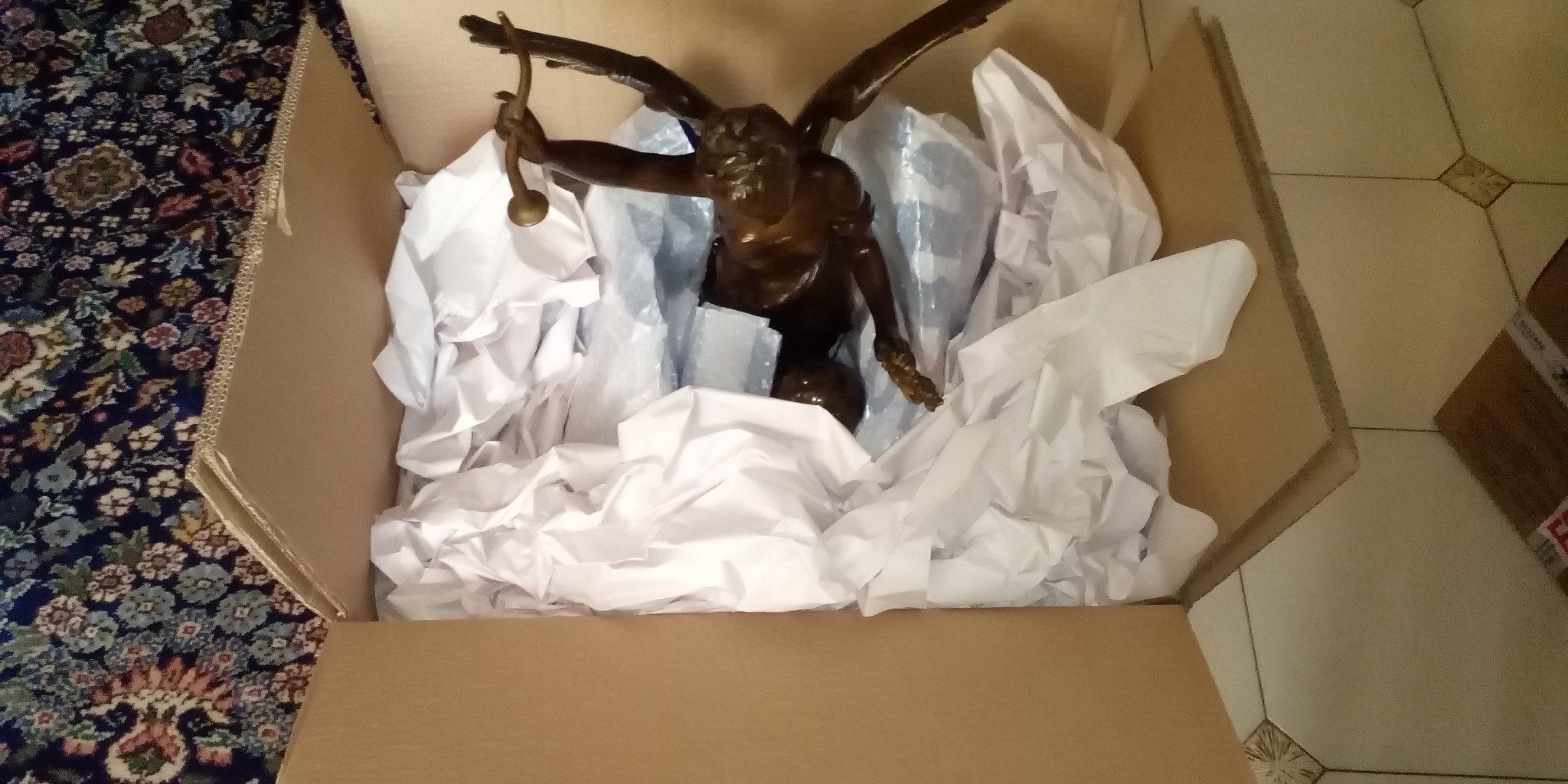 οικοσκευή πακεταρισμένη για μετακόμιση